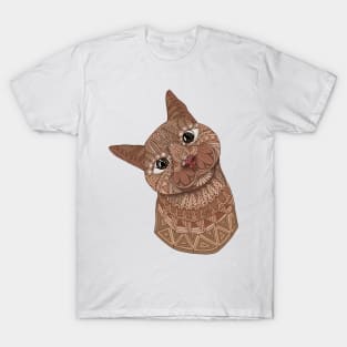 Cute Orange Tabby Cat T-Shirt